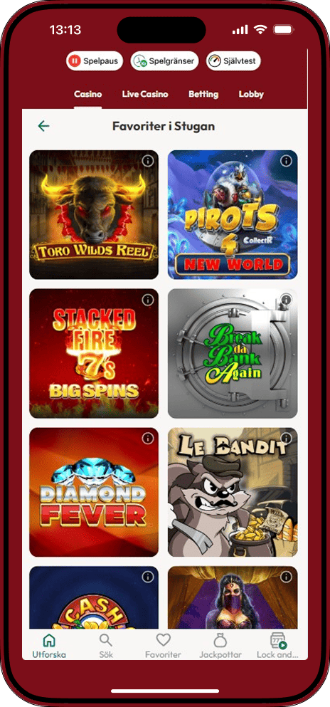 Casinostugan Slots