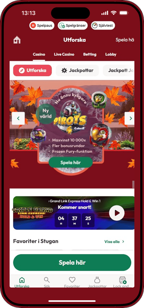 Casinostugan Hemsida